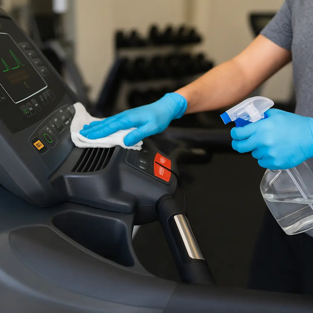 gym cleaning in dallas by our team